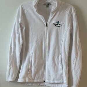 Port Authority Women's White Fleece Jacket